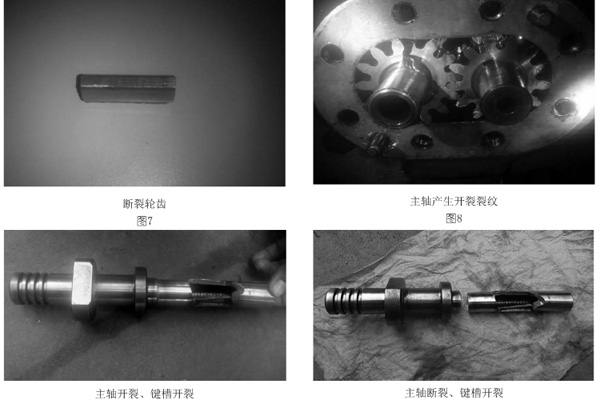 液壓油泵維修軸斷裂